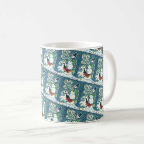 HEADLESS HORSEMAN SNOWMAN XMAS HALLOWEEN HUMOR COFFEE MUG