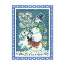 HEADLESS HORSEMAN SNOWMAN, XMAS HALLOWEEN HUMOR,
