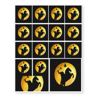 Headless Horseman Temporary Tattoos