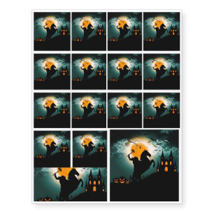 Headless Horseman Temporary Tattoos