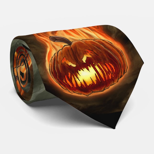 Headless Horseman Tie (Rolled)