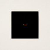 Headless Horseman's Jack-o-Lantern Head a Flame (Back)