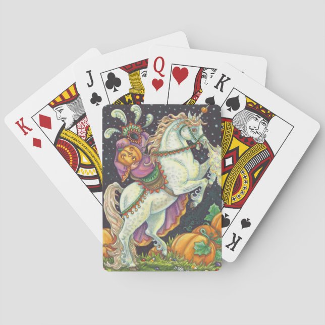 HEADLESS HORSEWOMAN OF SLEEPY HOLLOW PLAYING CARDS (Back)