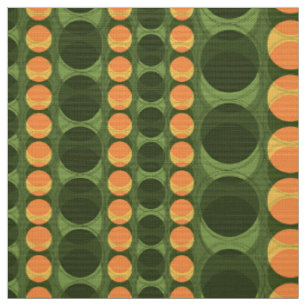 Headlights Retro Polka Dot Stripes Fabric
