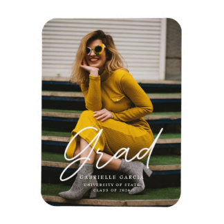Headline Graduation Announcement Magnet