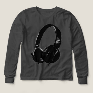Headphone Artwork Music Lover Tri-Blend Shirts