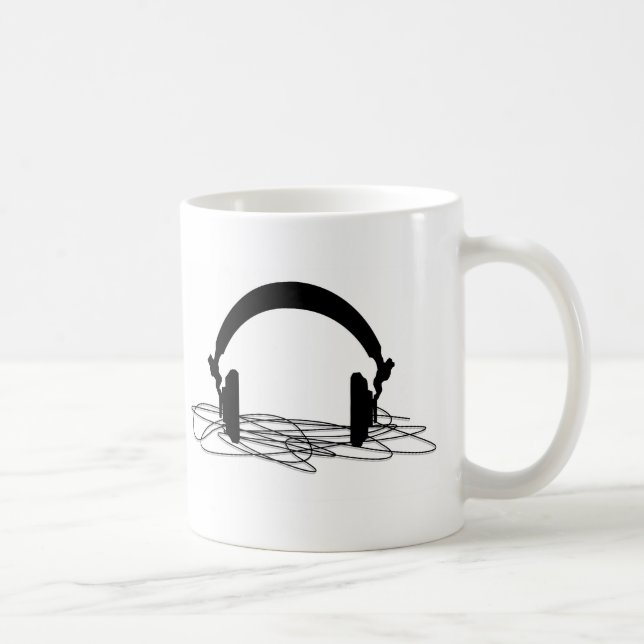 headphone coffee mug (Right)