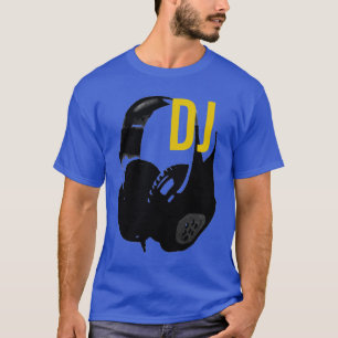Headphone Pop Art DJ Disc Jockey T-Shirt
