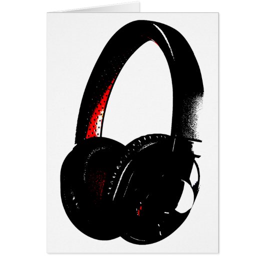 Headphone Pop Art Head Phone (Front)