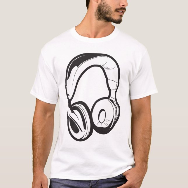 headphone T-Shirt (Front)