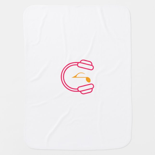 Headphone with staff baby blanket