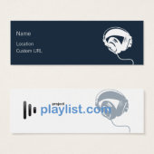 Headphones - Blue (Front & Back)