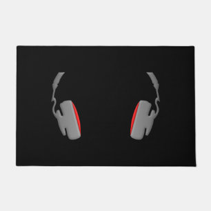Headphones Cool Simply and Classy Doormat