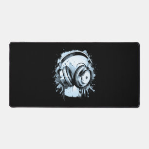 Headphones Desk Mat