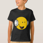 Headphones Emoji T-shirt at Zazzle