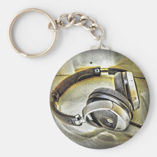 Headphones Keychain