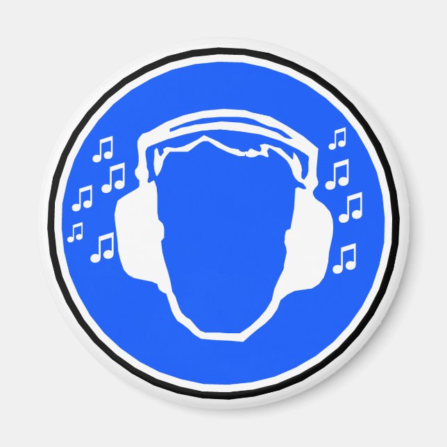 Headphones Magnet (Front)