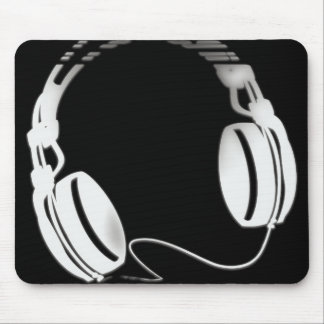 Headphones Mouse Pad