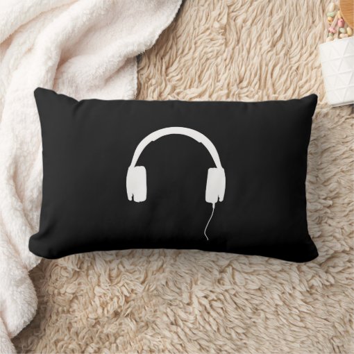 Headphones Pillow Zazzle