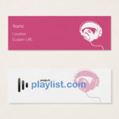 Headphones - Pink (Front & Back)
