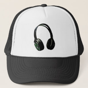 Headphones Pop Art Trucker Hat