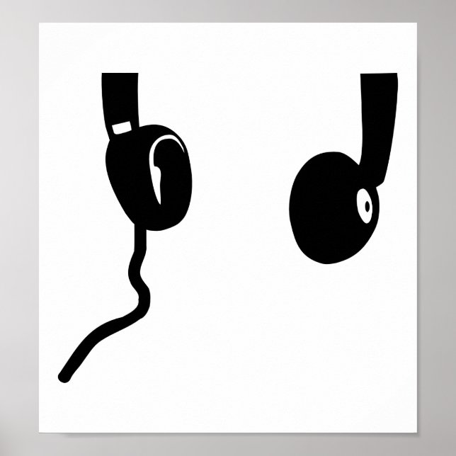 Headphones Poster (Front)