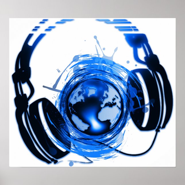 Headphones Poster (Front)