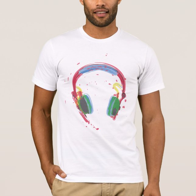 Headphones T-Shirt (Front)