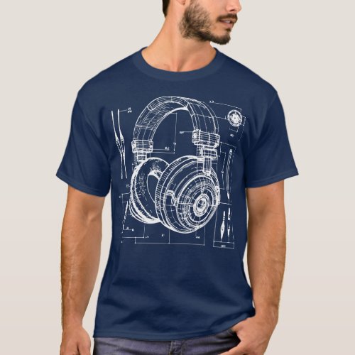 headphones T_Shirt