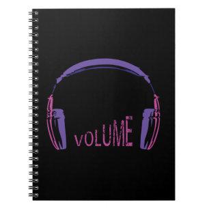 Headphones Volume up Notebook