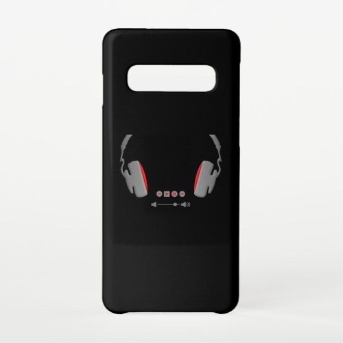 Headphones with media volume control buttons samsung galaxy s10 case
