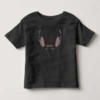Headphones with media volume control buttons
