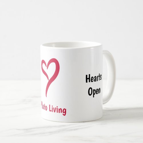 Heads High Hearts Open Coffee Mug