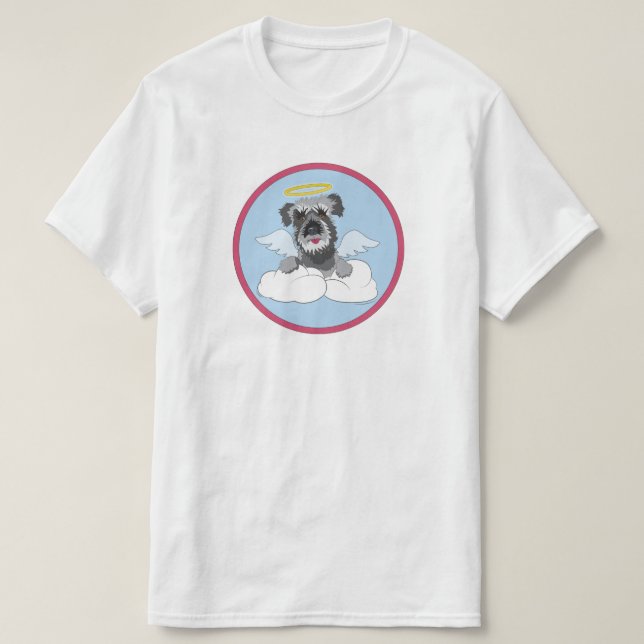 Heads High Hearts Open Pluto Angel T-Shirt (Design Front)