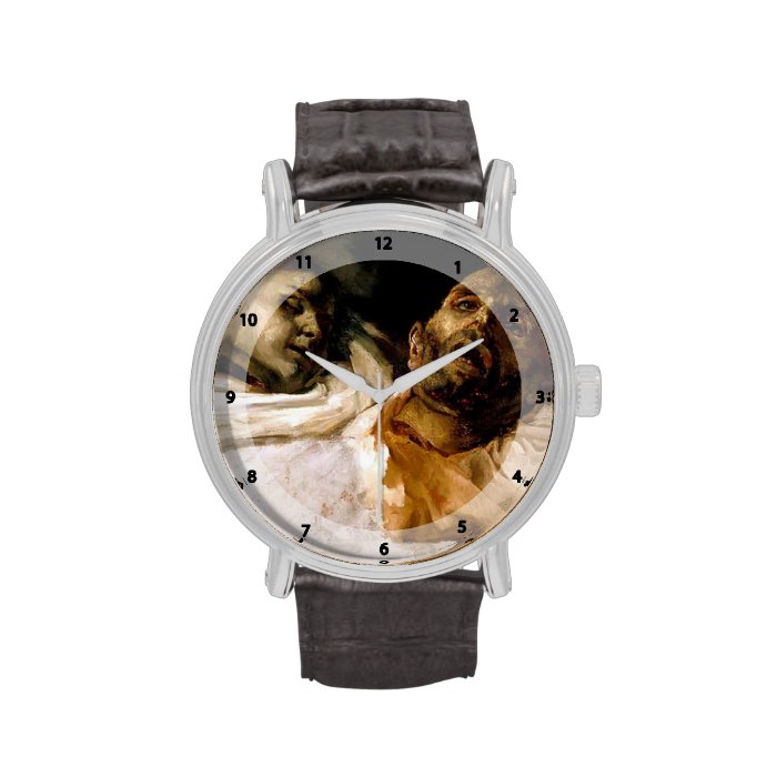 Heads of Torture Victims by Theodore Gericault Wristwatch