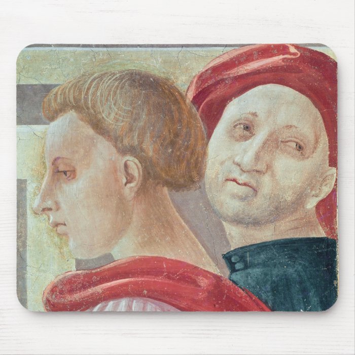 Heads of two men the Presentation of Mary Mousepad