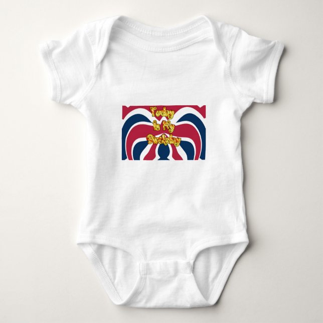 Heads UP-Hakuna Matata Today is my Birthday.jpg Baby Bodysuit (Front)