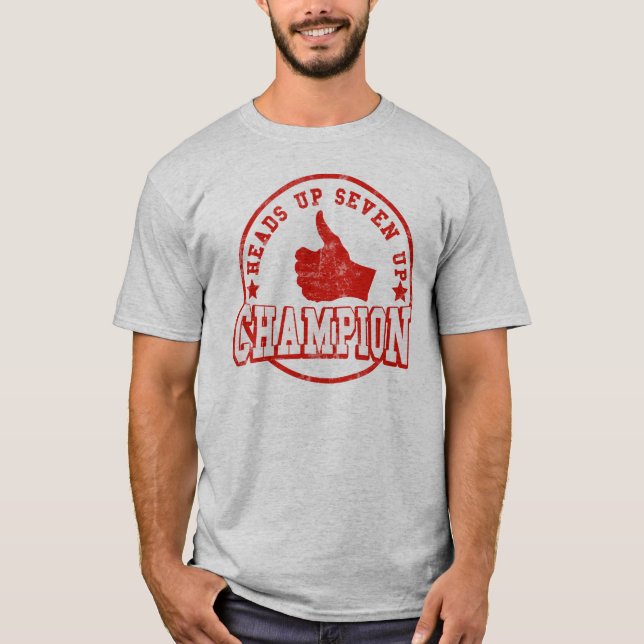 Heads up Seven Up Champion T-Shirt (Front)