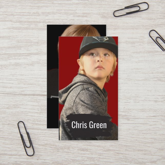 Headshot  Business Cards Actors & Models (Front/Back In Situ)