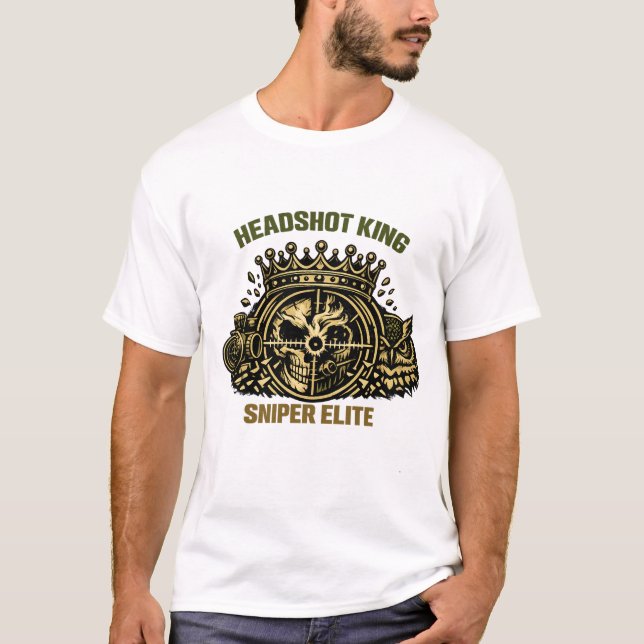 Headshot King Sniper Elite Tee (Front)