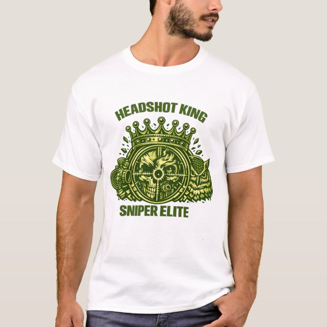 Headshot King Sniper Elite Tee (Front)