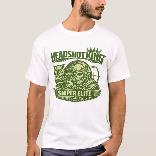 Headshot King Sniper Elite Tee (Front)