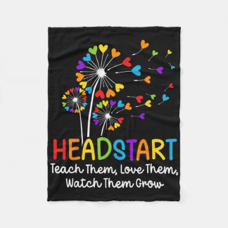 Headstart Teacher Early Childhood Educator  Fleece Blanket