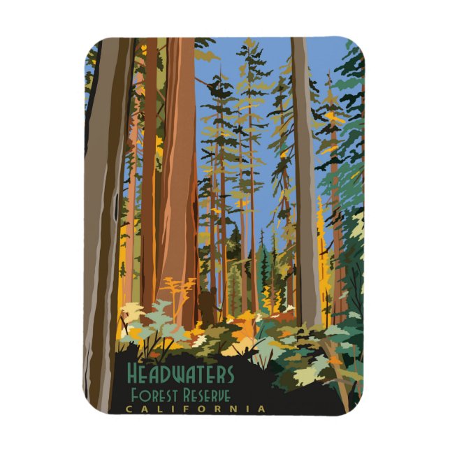 Headwaters Forest Reserve Magnet (Vertical)