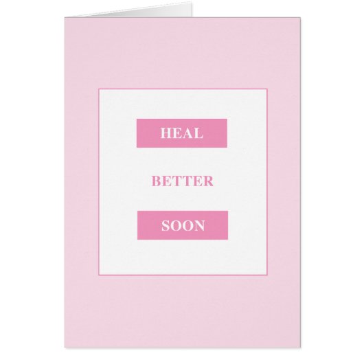 © Heal Better Soon Cards (Front)