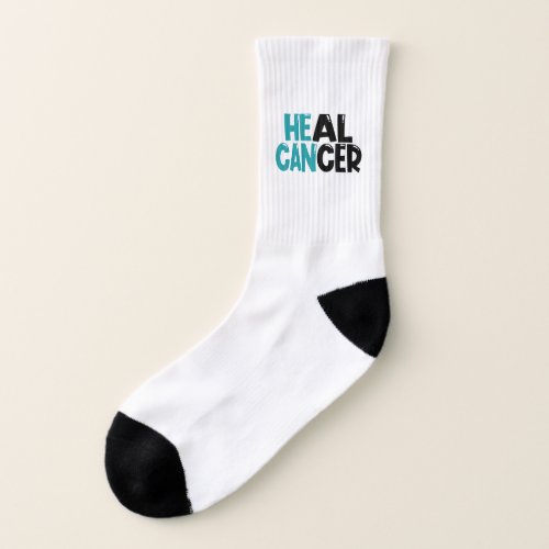 Heal Cancer Breast Cancer Awareness Socks
