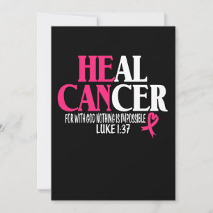 Heal Cancer With God Nothing Is Impossible (4) Save The Date