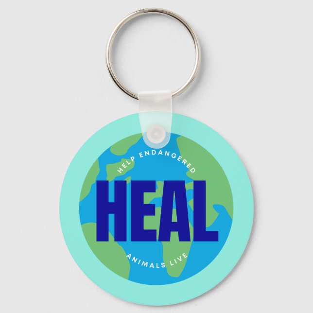 HEAL Keychain (Double-Sided) (Back)