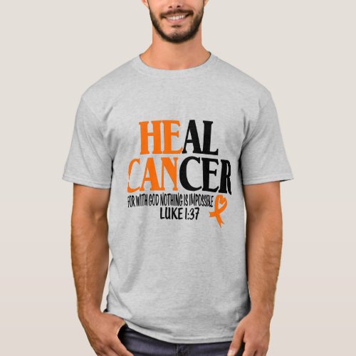 Heal LeukemiaReligious T_Shirt