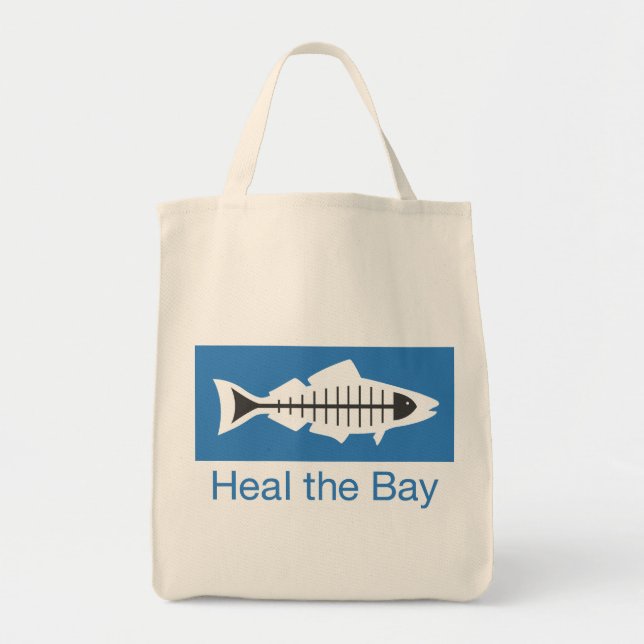 Heal the Bay Basic Logo Tote Bag (Front)